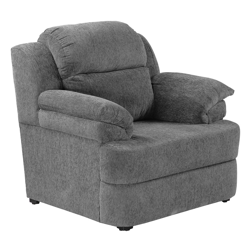 Foto 6 | Sillón Trinity  Kendra Color Gris Oscuro 1 Plaza