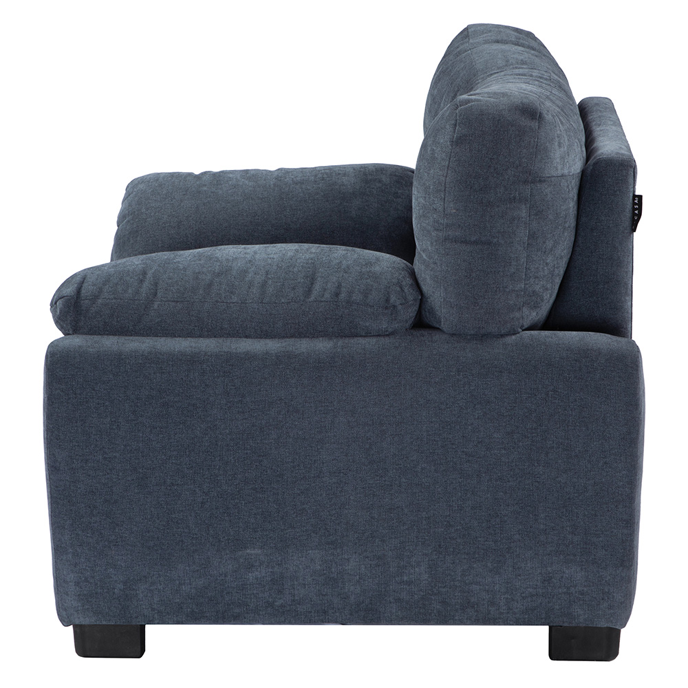 Foto 4 pulgar | Sillón Dicasa Monza Color Azul 1 Plaza