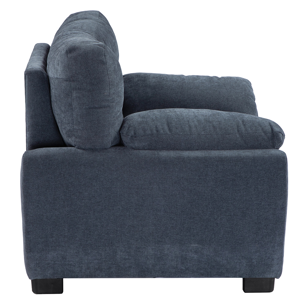 Foto 6 pulgar | Sillón Dicasa Monza Color Azul 1 Plaza