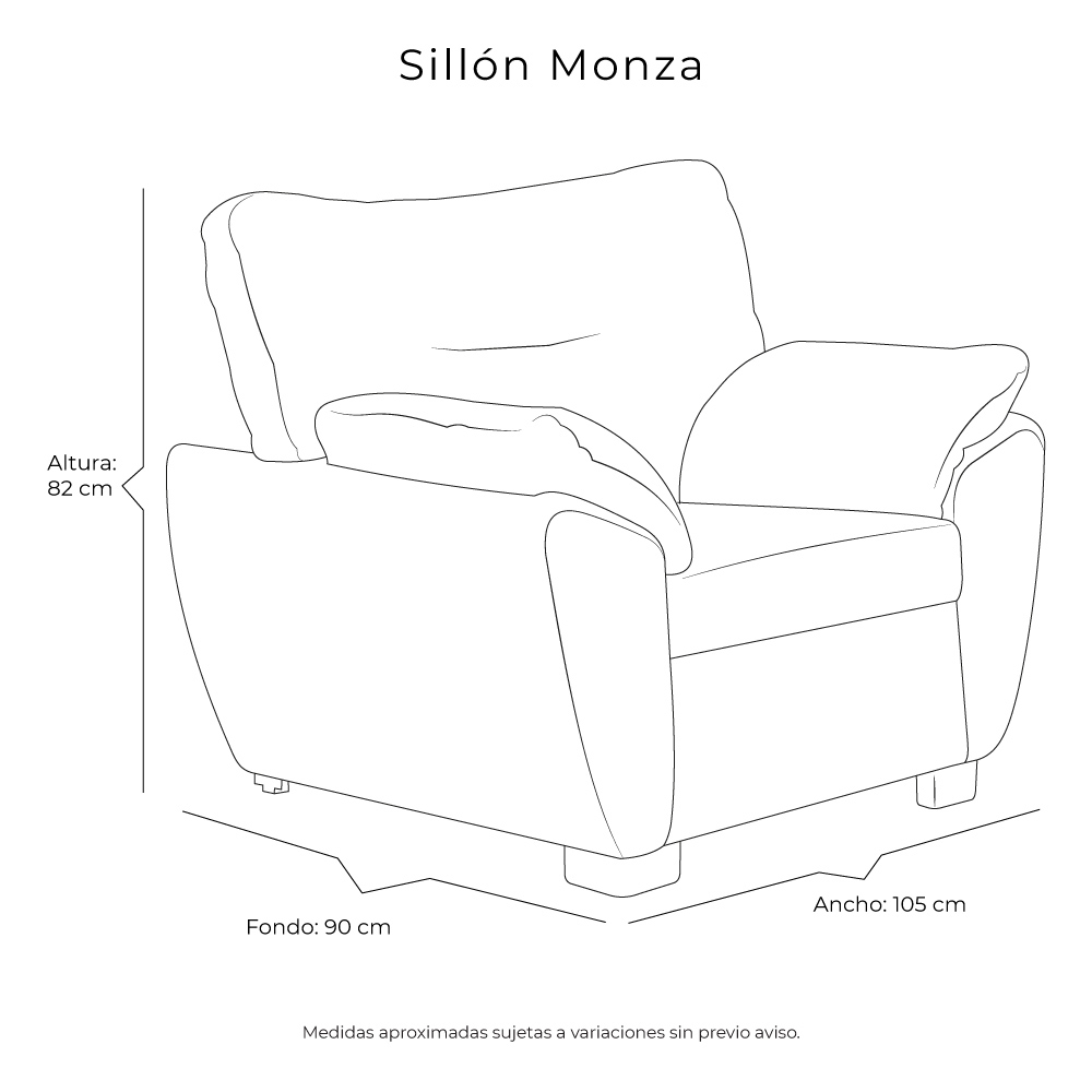 Foto 8 pulgar | Sillón Dicasa Monza Color Azul 1 Plaza