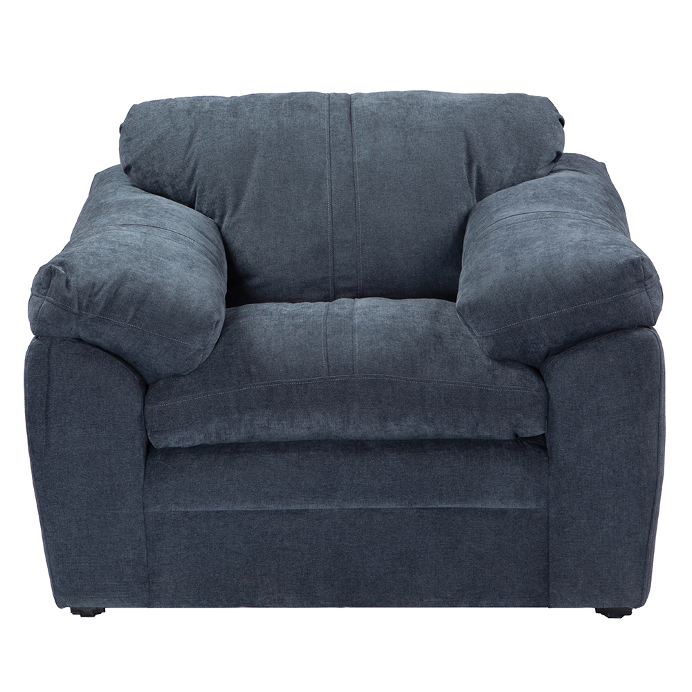 Foto 2 pulgar | Sillón Dicasa Aston Color Azul 1 Plaza