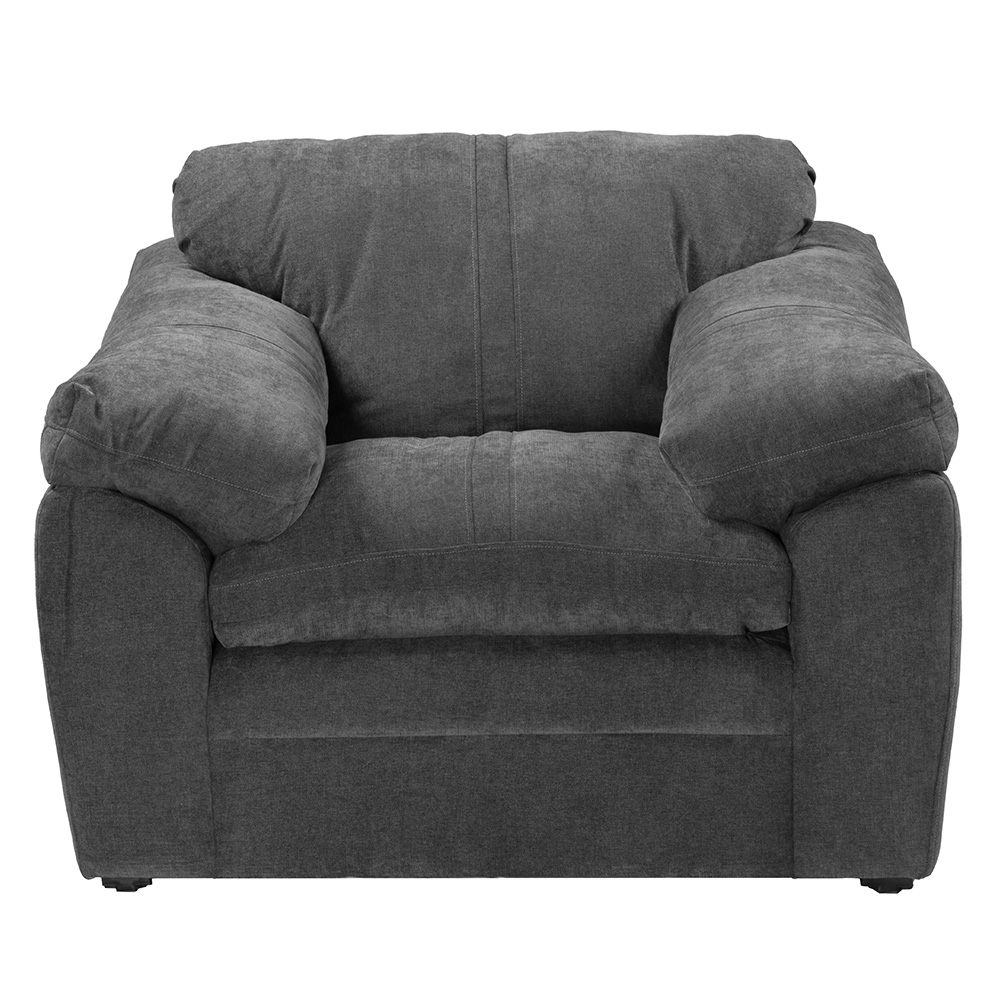 Foto 2 pulgar | Sillón Dicasa Aston Color Gris Oscuro 1 Plaza