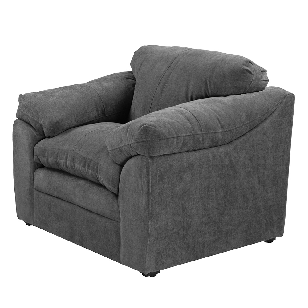Foto 3 pulgar | Sillón Dicasa Aston Color Gris Oscuro 1 Plaza
