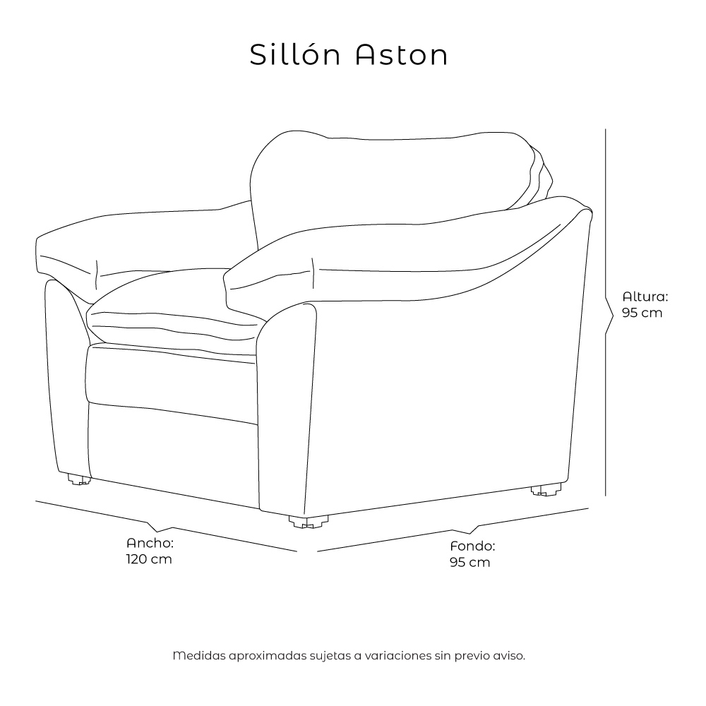 Foto 8 pulgar | Sillón Dicasa Aston Color Gris Oscuro 1 Plaza