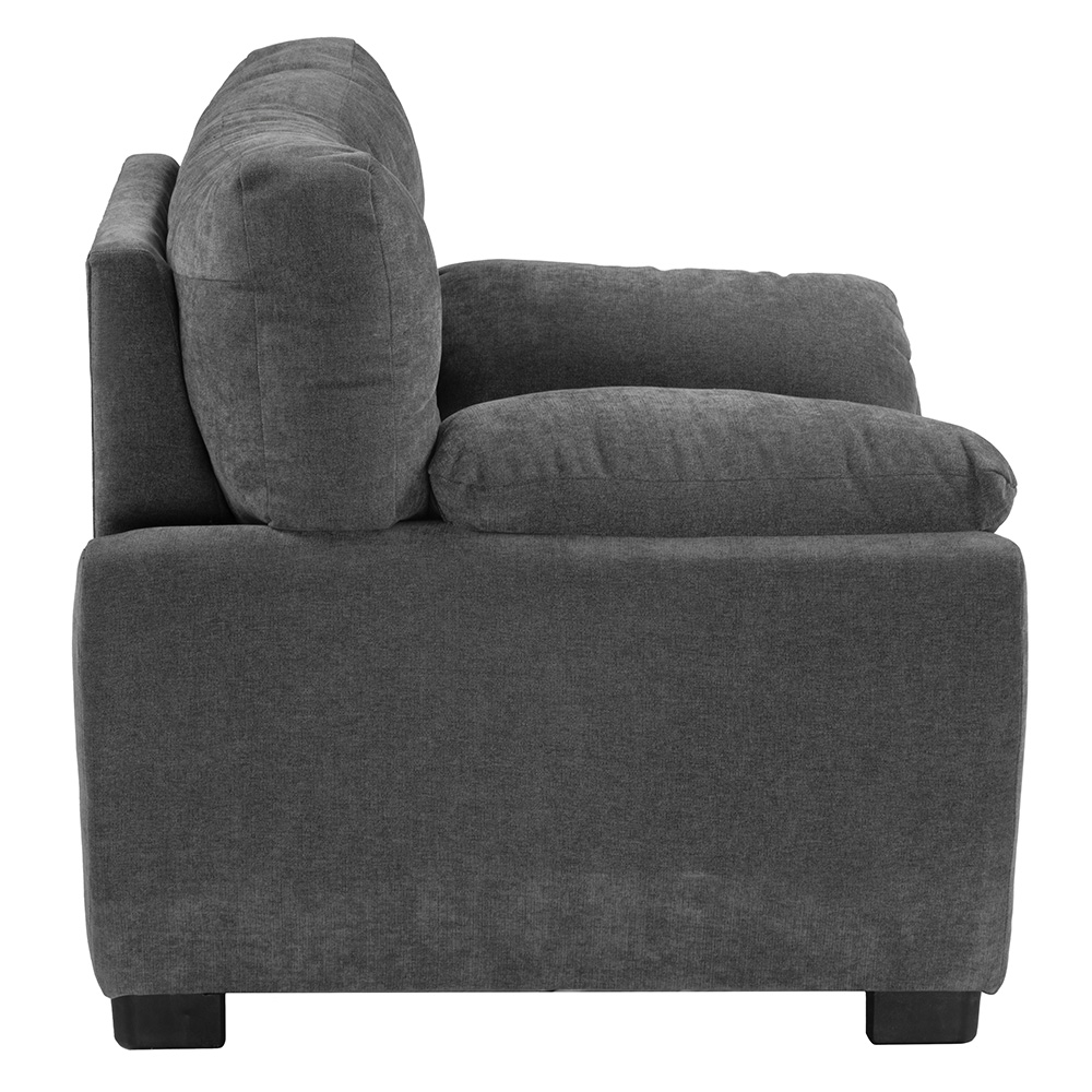 Foto 5 | Sillón Dicasa Monza Color Gris Oscuro 1 Plaza