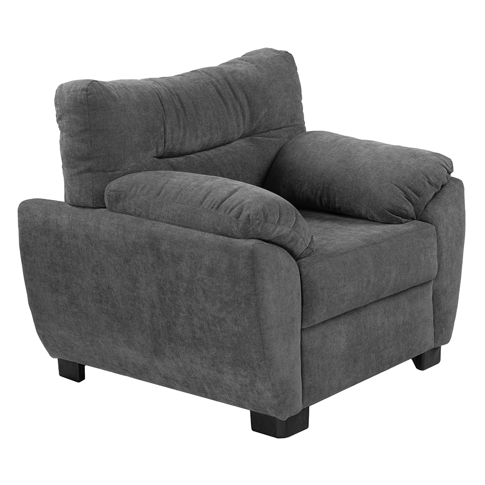 Foto 6 | Sillón Dicasa Monza Color Gris Oscuro 1 Plaza