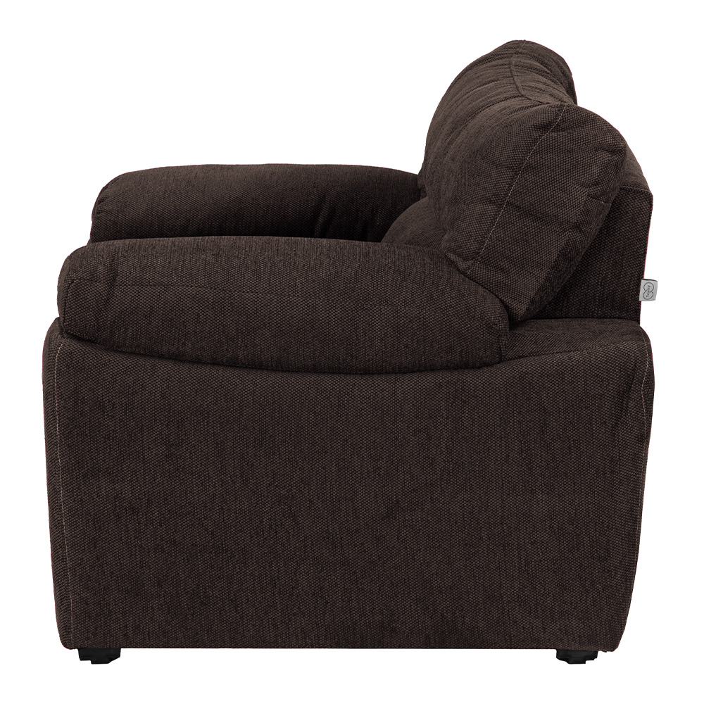 Foto 3 | Sillón Trinity Cosmo Color Chocolate 1 Plaza