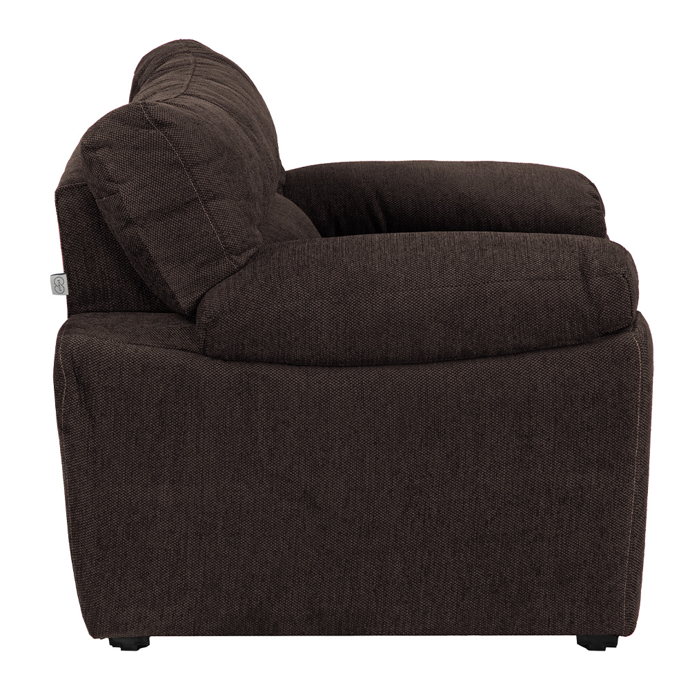 Foto 6 pulgar | Sillón Trinity Cosmo Color Chocolate 1 Plaza