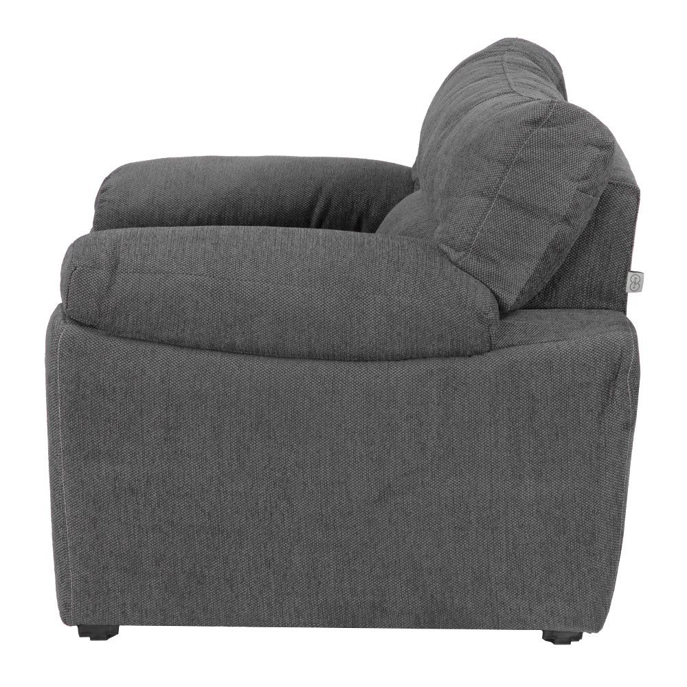 Foto 3 | Sillón Trinity Cosmo Color Gris Oxford 1 Plaza