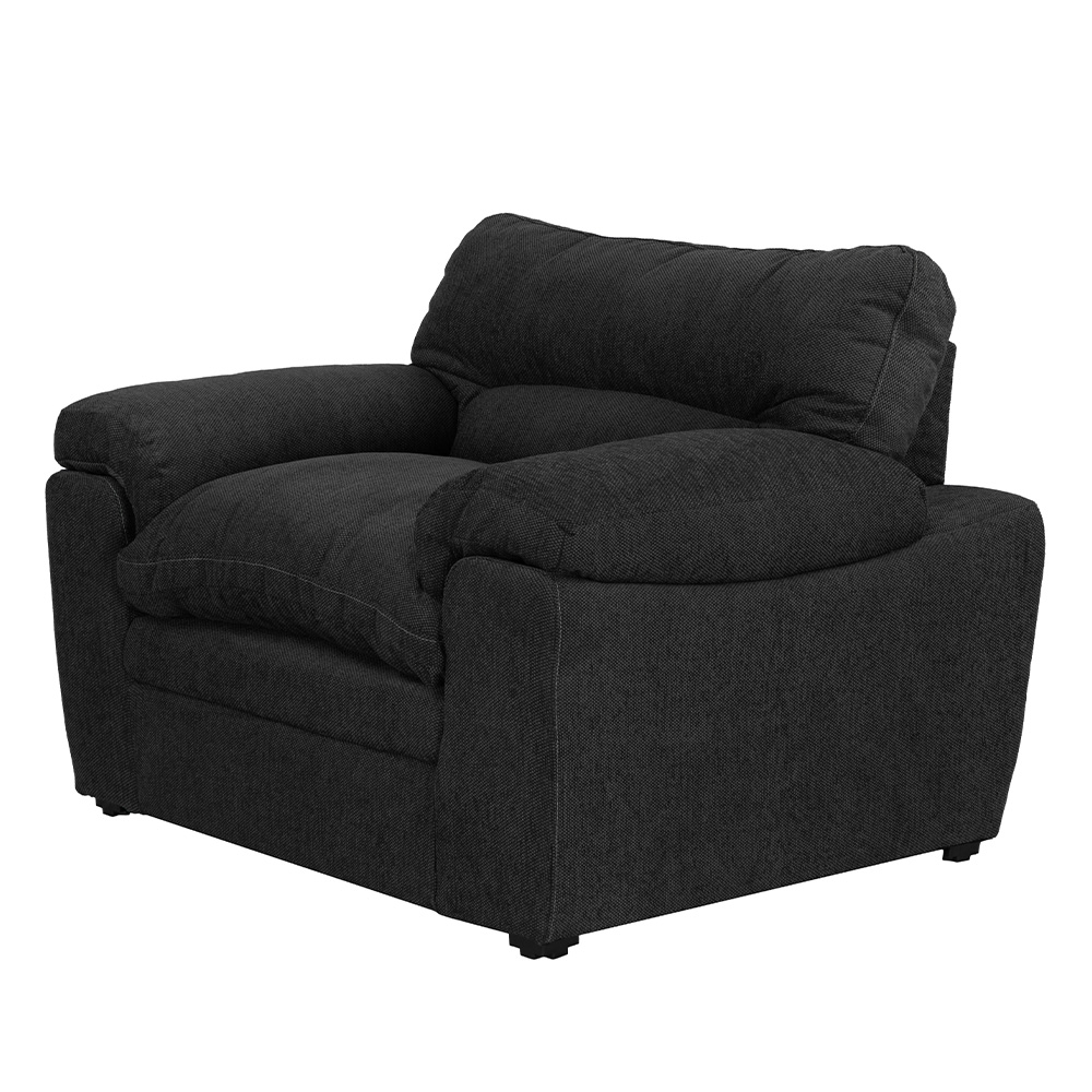 Foto 3 pulgar | Sillón Trinity Cosmo Color Negro 1 Plaza