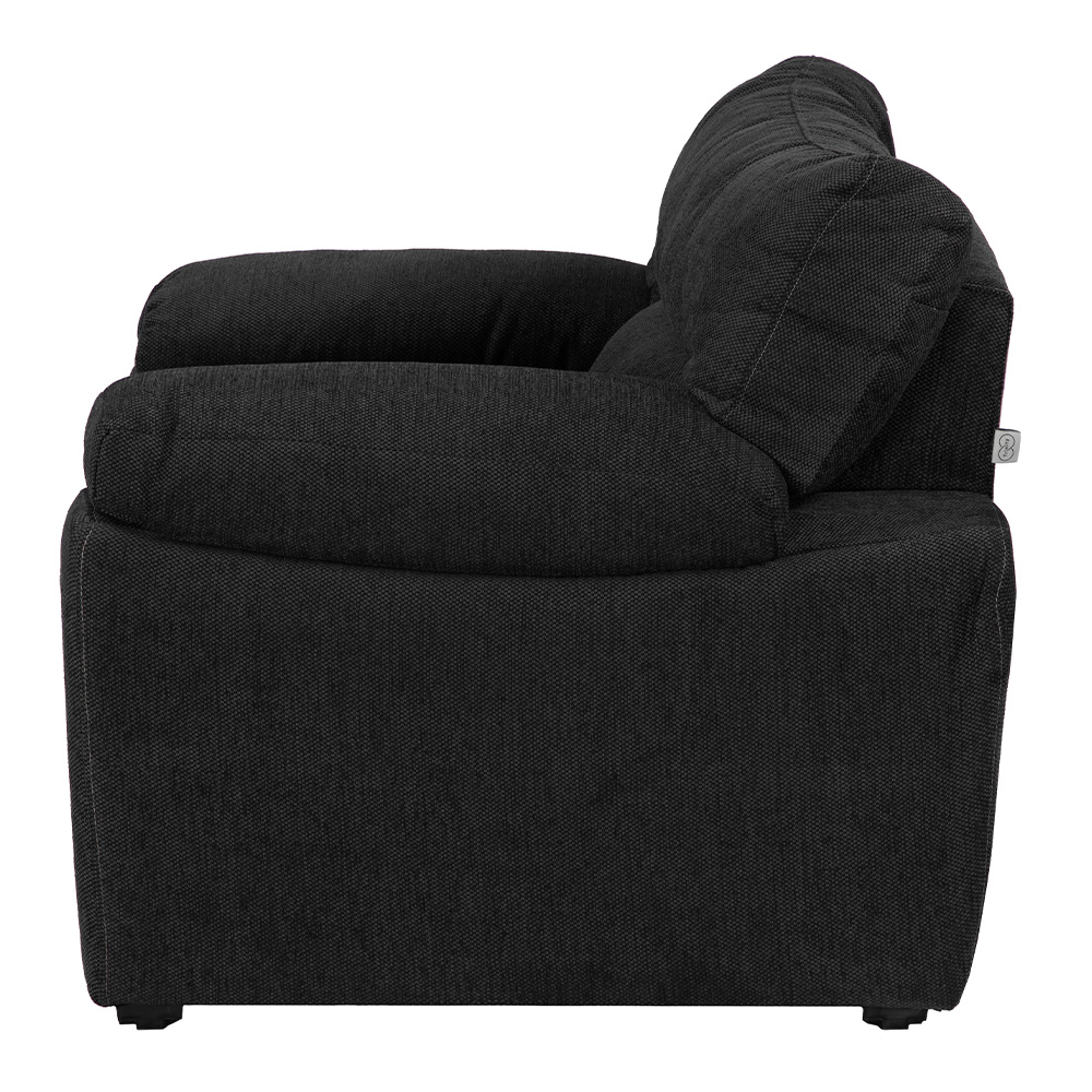 Foto 3 | Sillón Trinity Cosmo Color Negro 1 Plaza