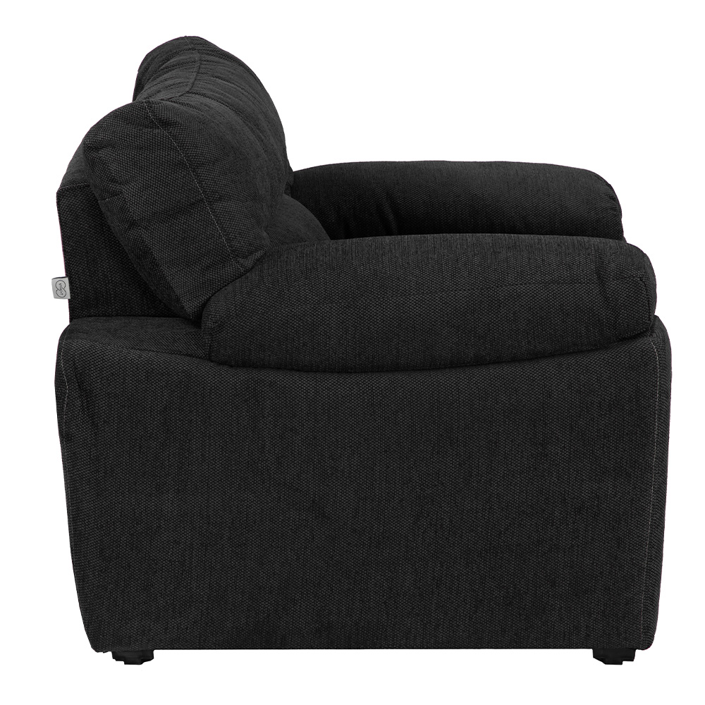 Foto 6 pulgar | Sillón Trinity Cosmo Color Negro 1 Plaza