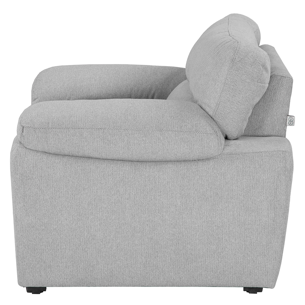 Foto 4 pulgar | Sillón Trinity Cosmo Color Plata 1 Plaza