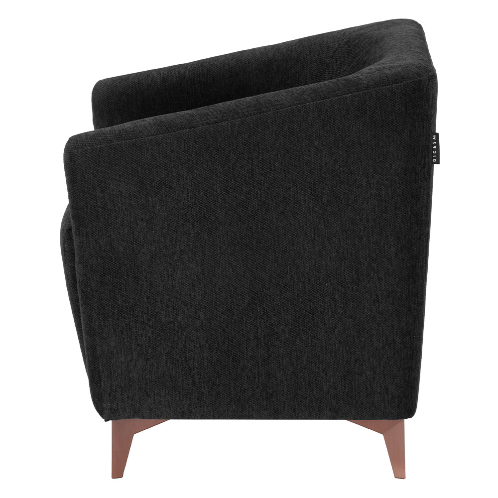 Foto 4 pulgar | Sillón Dicasa Cooper Color Negro
