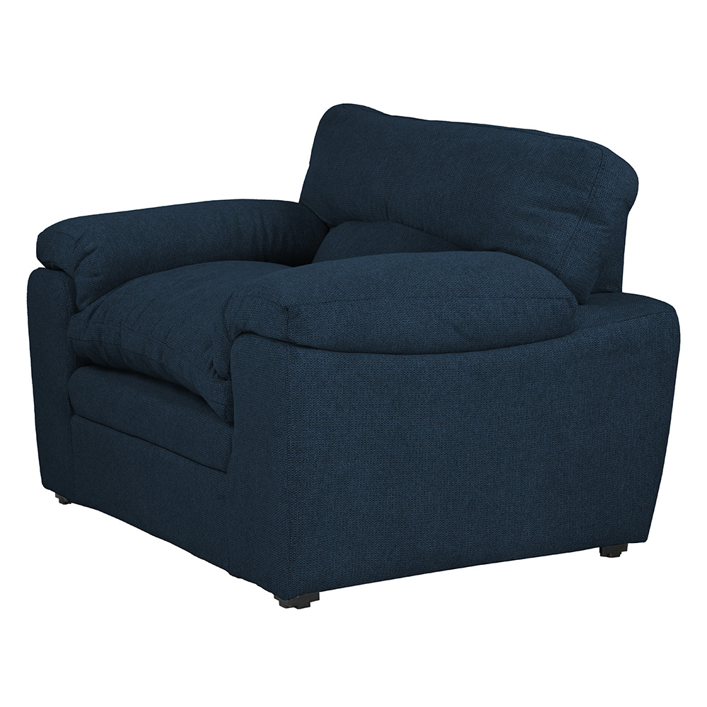 Foto 3 pulgar | Sillón Trinity Cosmo Color Azul 1 Plaza