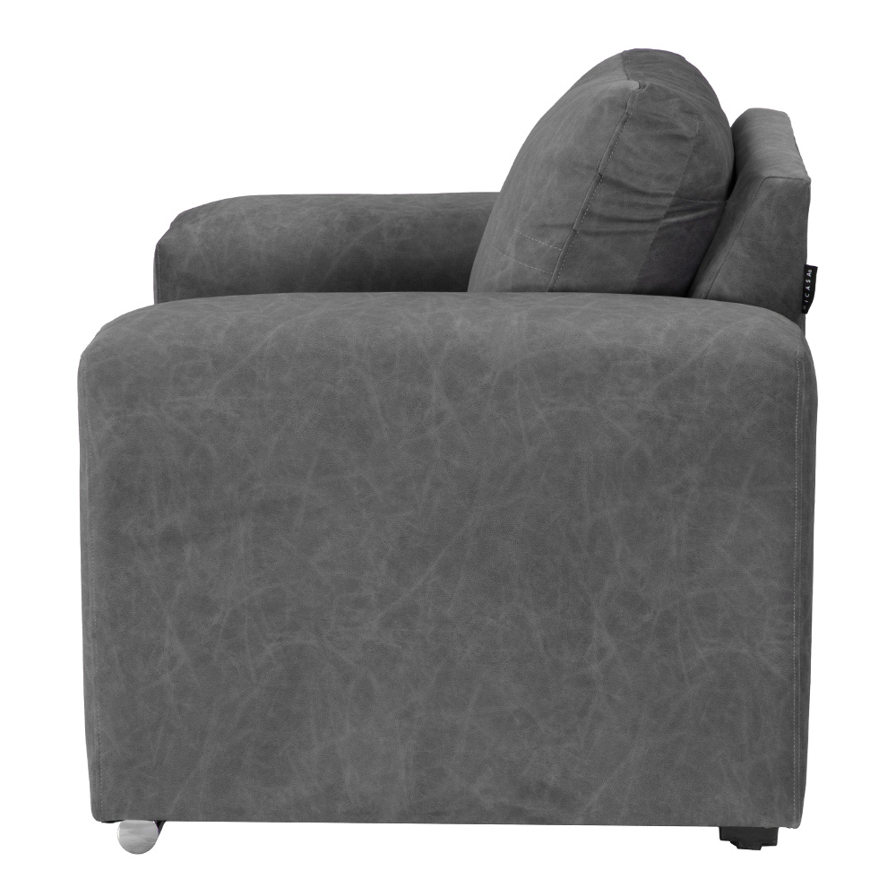 Foto 4 pulgar | Sillon Chelsea Storm Gris Oscuro