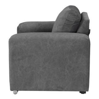 Foto 3 | Sillon Chelsea Storm Gris Oscuro