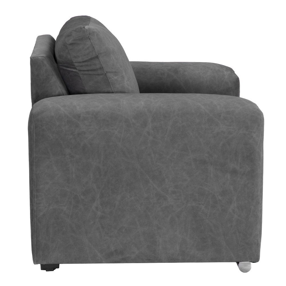Foto 6 pulgar | Sillon Chelsea Storm Gris Oscuro
