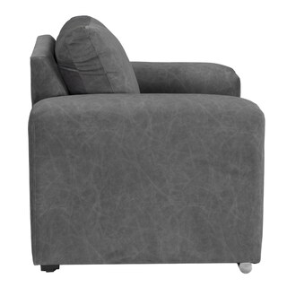 Foto 5 | Sillon Chelsea Storm Gris Oscuro