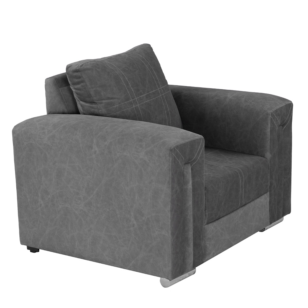 Foto 7 pulgar | Sillon Chelsea Storm Gris Oscuro
