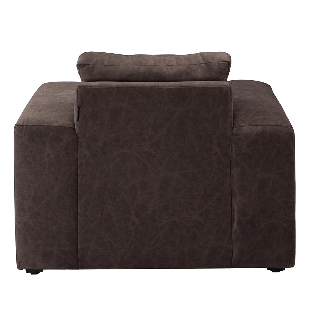 Foto 5 pulgar | Sillon Chelsea Ebony Chocolate