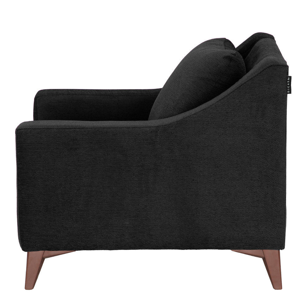 Foto 5 pulgar | Sillón Dicasa Lanson Centaurus Negro