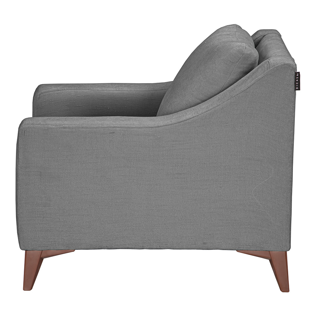 Foto 6 pulgar | Sillón Dicasa Lanson Soho Storm Gris