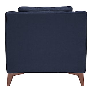 Foto 4 | Sillón Dicasa Lanson Soho Azul