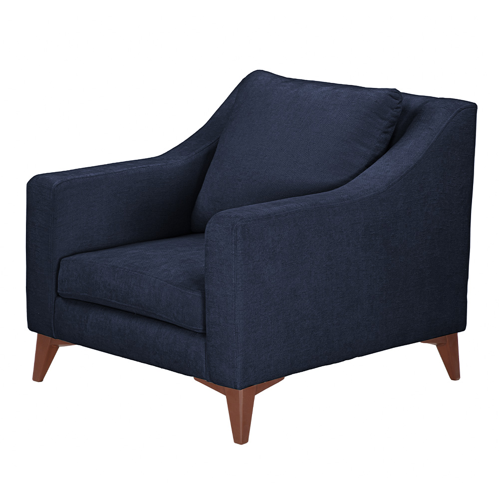 Foto 7 pulgar | Sillón Dicasa Lanson Soho Azul