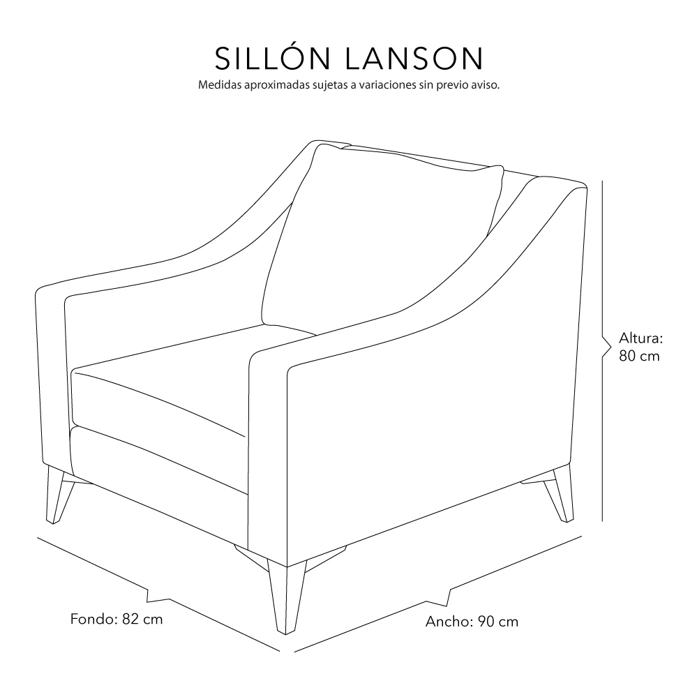 Foto 8 | Sillón Dicasa Lanson Soho Azul