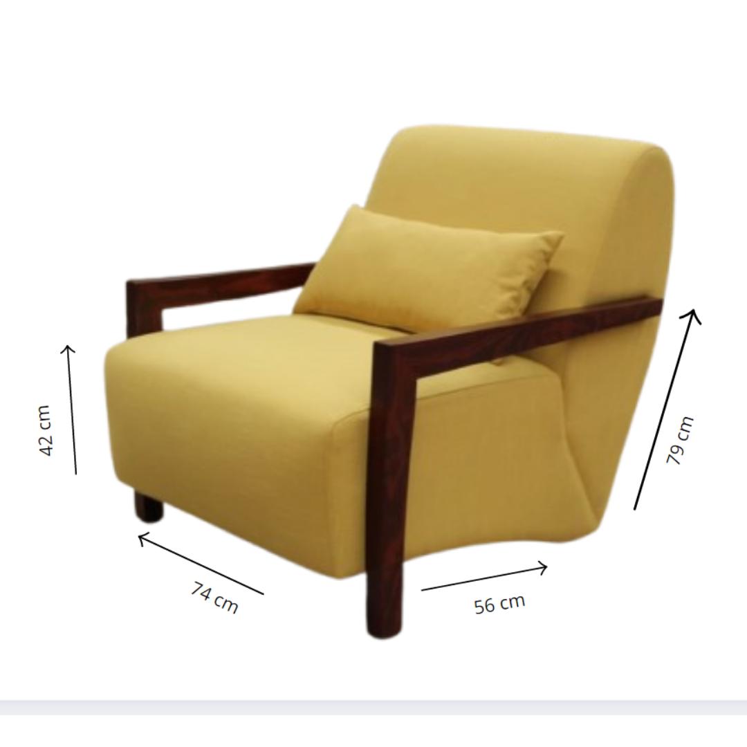 Foto 5 | Sillón Individual Parma by Poltrone