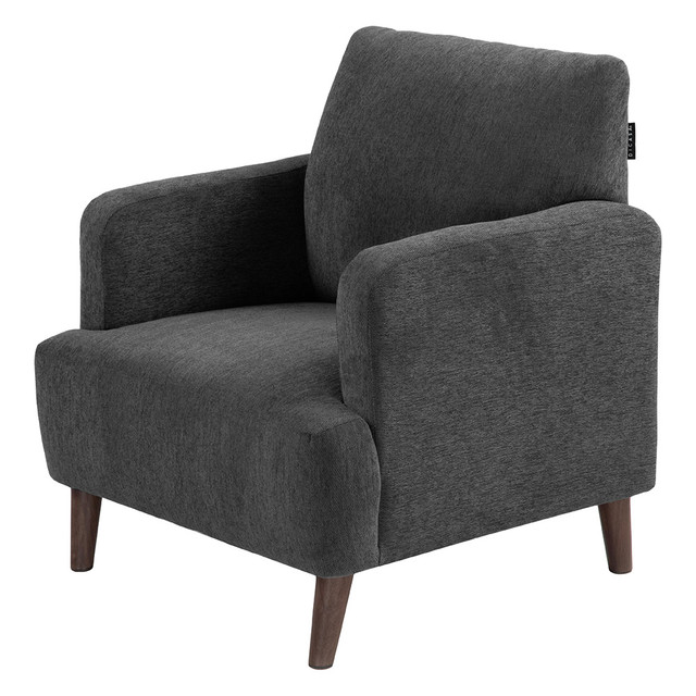 Foto 3 pulgar | Sillon Individual Carnaby Oil Gris Carbon