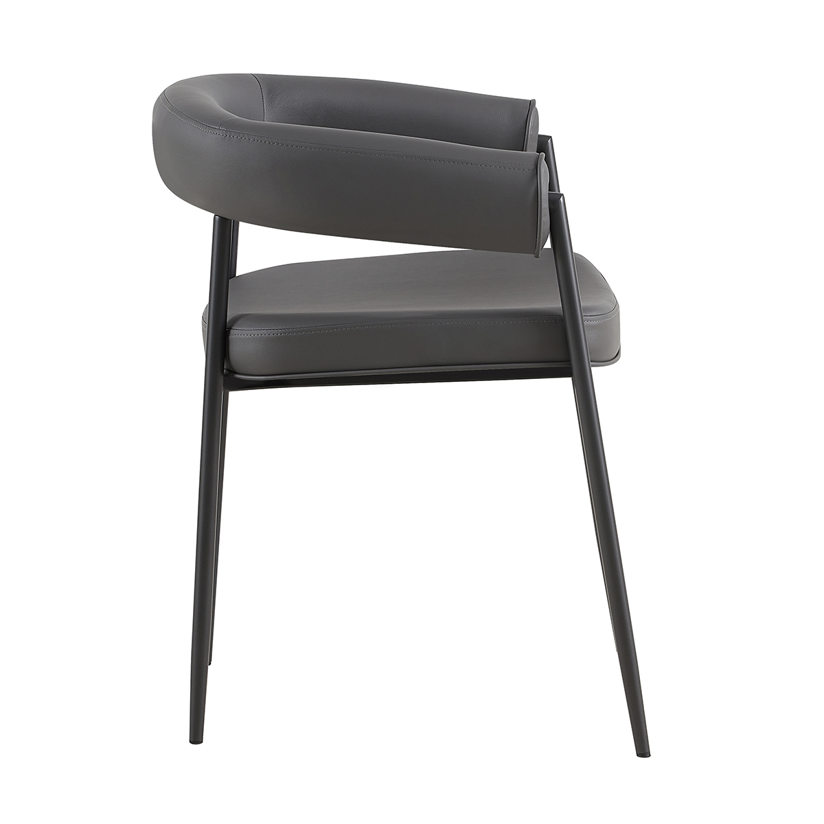 Foto 4 pulgar | Silla Gris Terzetto Paolo