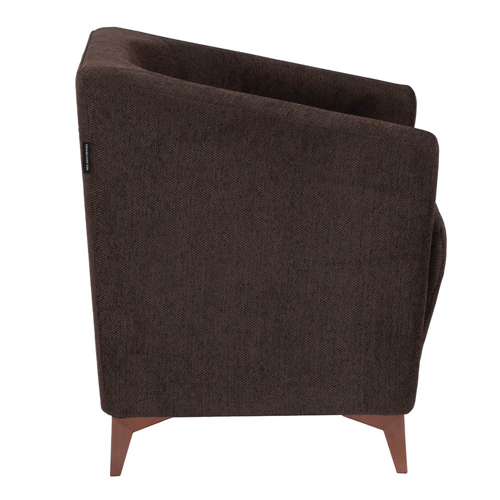 Foto 4 pulgar | Sillón Individual Cooper Dicasa Chocolate