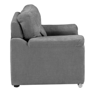 Foto 5 | Sillón Trinity Kaizen Color Gris Oscuro 1 Plaza