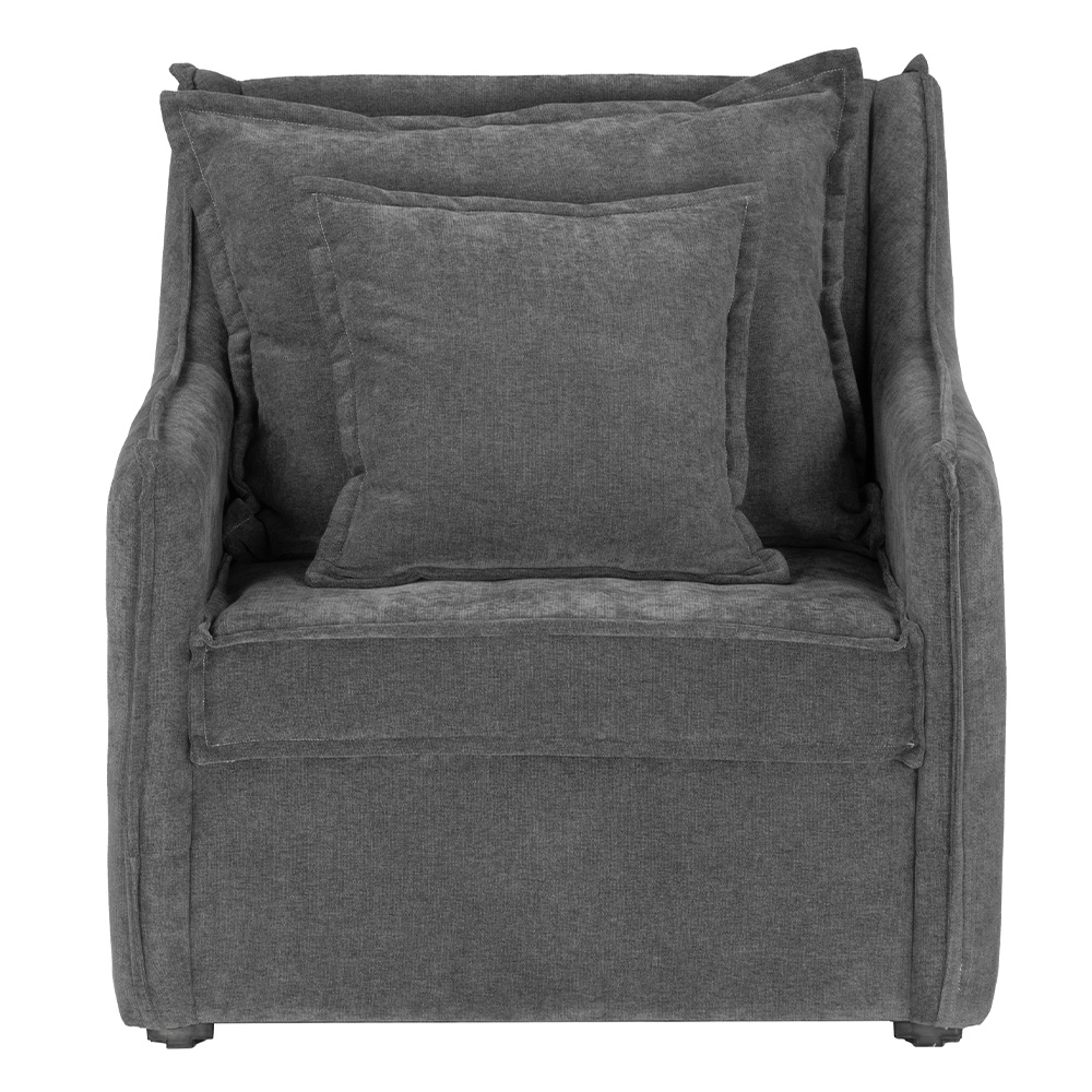 Foto 2 pulgar | Sillón Ocasional Trinity Dako Color Gris Oscuro