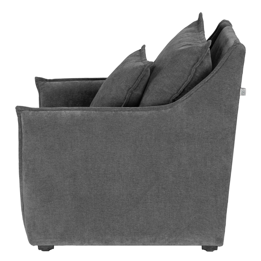 Foto 4 pulgar | Sillón Ocasional Trinity Dako Color Gris Oscuro