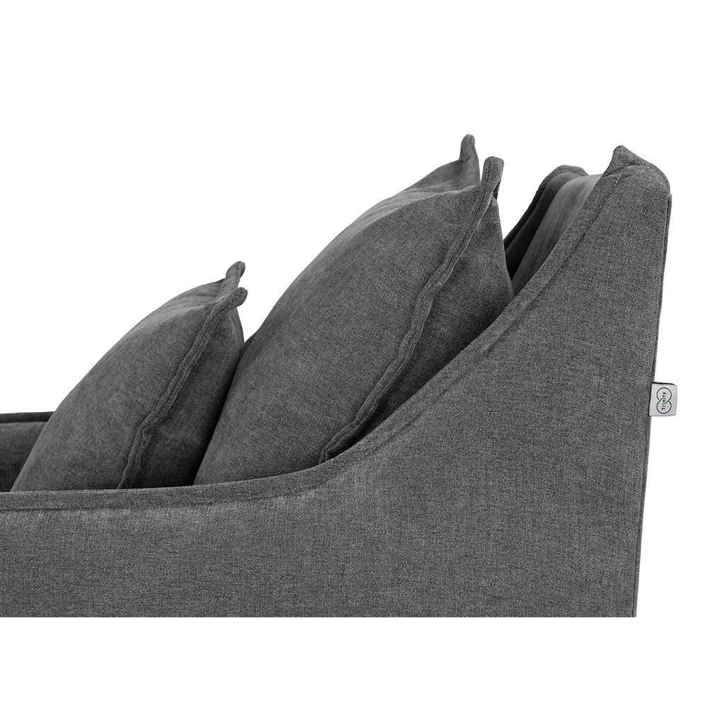 Foto 7 pulgar | Sillón Ocasional Trinity Dako Color Gris Oscuro