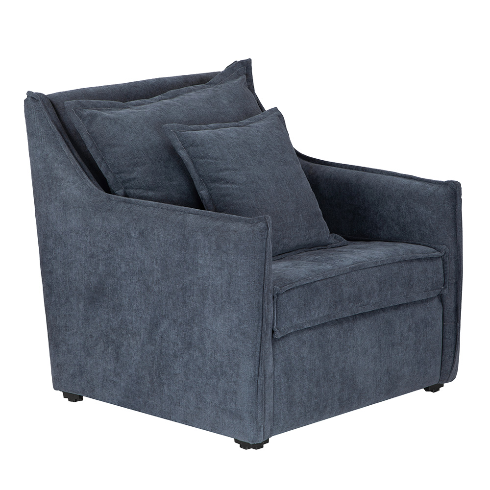 Foto 6 pulgar | Sillón Ocasional Trinity Dako Color Azul