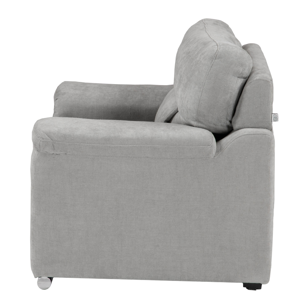 Foto 4 pulgar | Sillón Trinity Kaizen Color Gris 1 Plaza