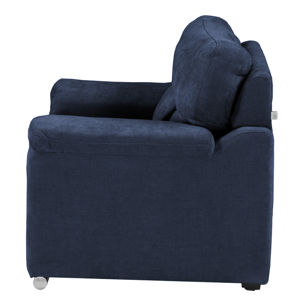 Foto 4 pulgar | Sillón Trinity Kaizen Color Azul 1 Plaza