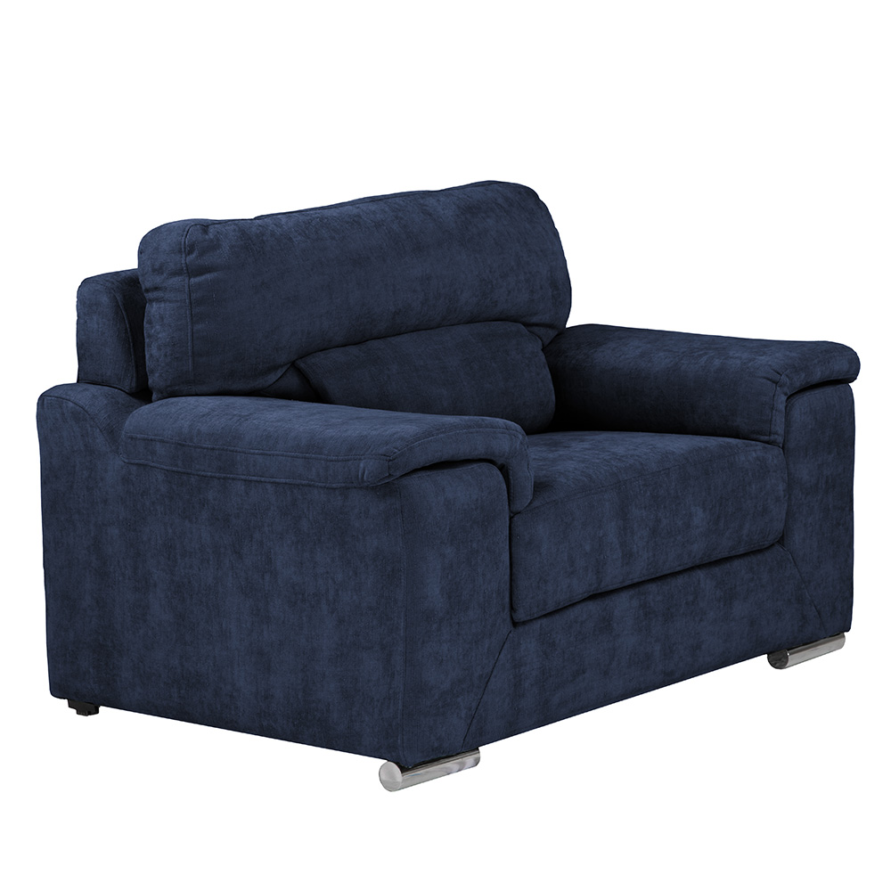 Foto 7 pulgar | Sillón Trinity Kaizen Color Azul 1 Plaza