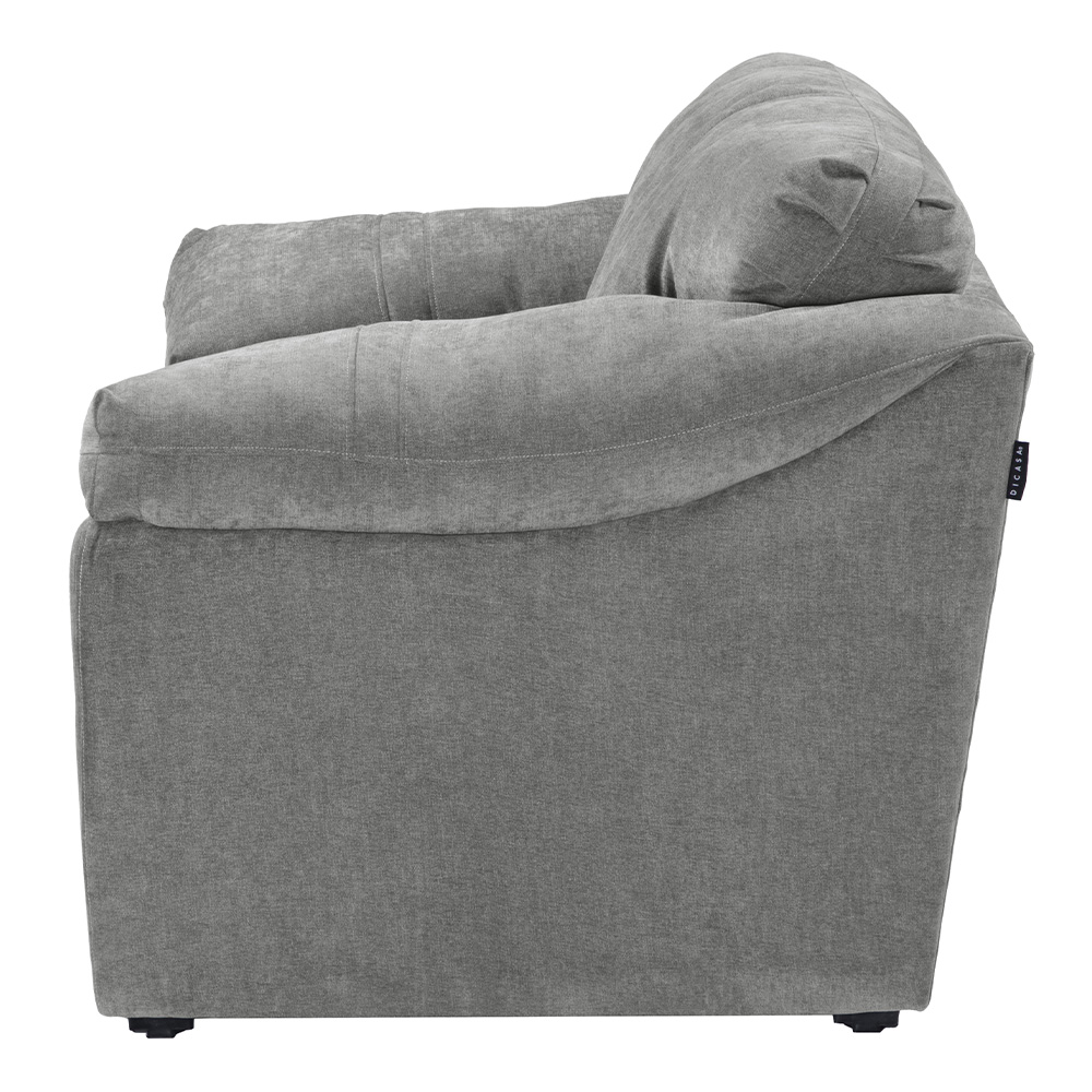 Foto 4 pulgar | Sillón Dicasa Aston Gris 1 Plaza
