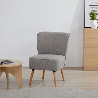 Foto 8 | Sillón Individual Relan Olena Tapizado Gris