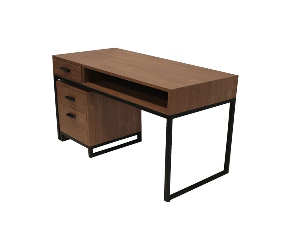 Escritorio ''fulton'' By Poltrone Con Cajonera $10,000