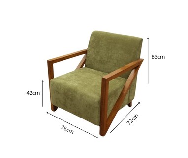Foto 6 | Sillón ''scaleno'' Con Taburete By Poltrone