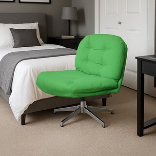 Foto 1 | Sillón Oasis Decorativo De Sala En Terciopelo Verde Con Patas Metálicas