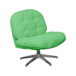 Foto 2 | Sillón Oasis Decorativo De Sala En Terciopelo Verde Con Patas Metálicas