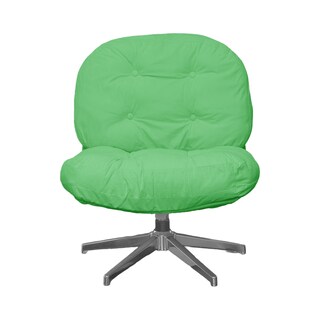 Foto 6 | Sillón Oasis Decorativo De Sala En Terciopelo Verde Con Patas Metálicas