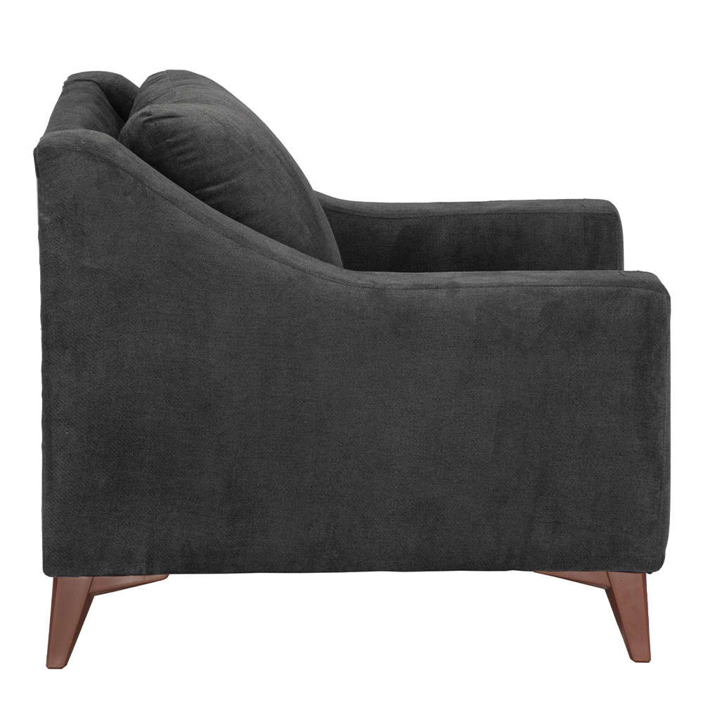 Foto 4 pulgar | Sillón Dicasa Lanson Gris Carbón Único